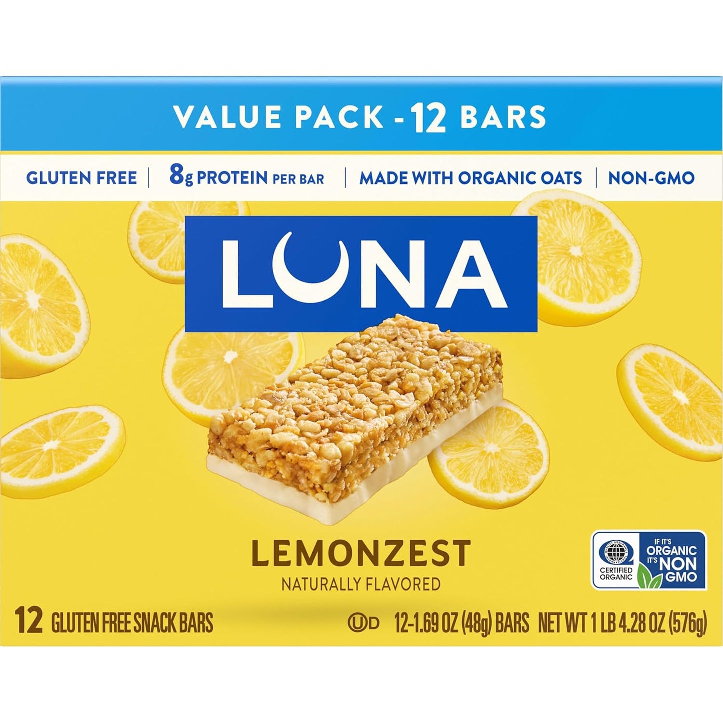 LUNA_Bar_-_LemonZest_Flavor_-_Gluten_Free_Snack_Bars_-_Non-GMO_-_Protein_Bars_-_Made_with_Organic_Oats_-_Value_Pack_(12_Pack)