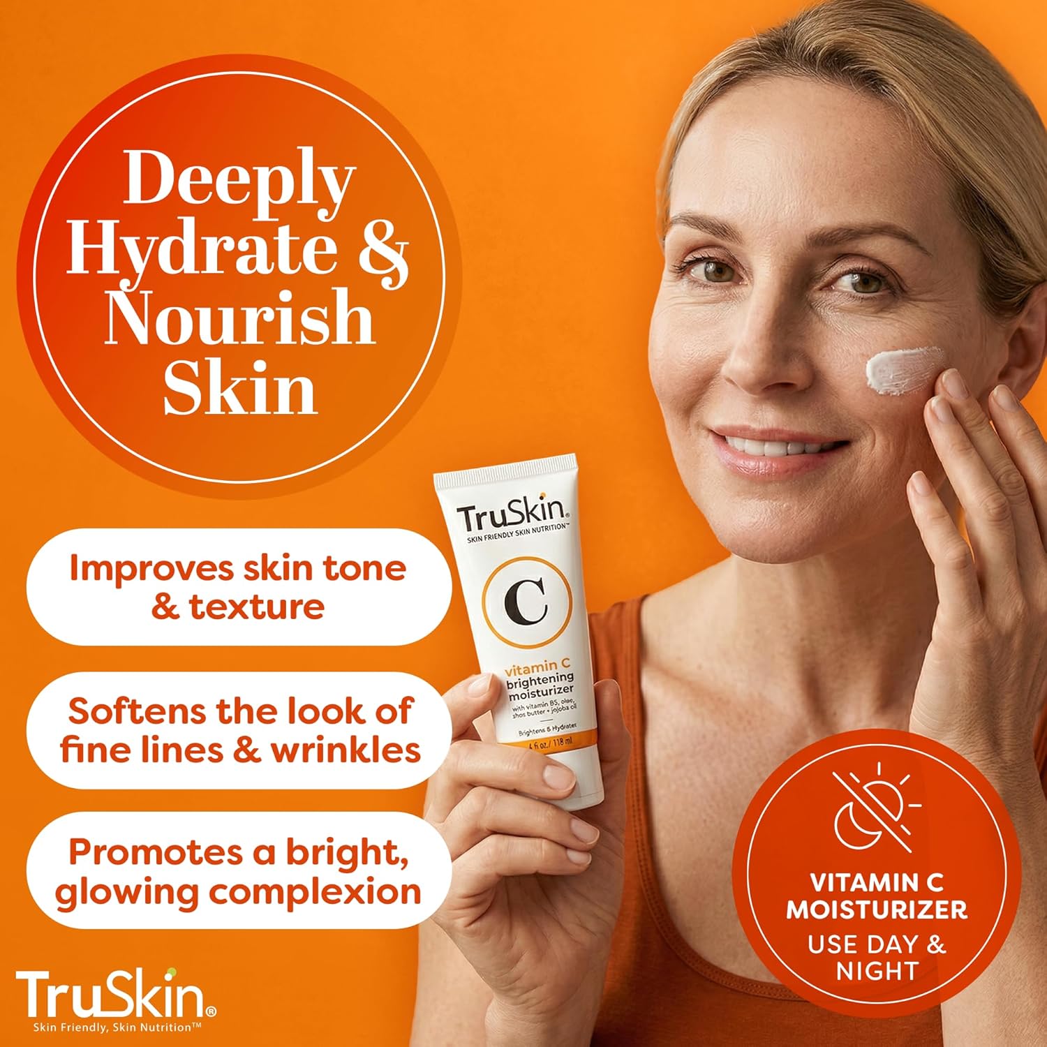TruSkin_Vitamin_C_Face_Cream_-_Brightening_&_Hydrating_Daily_Moisturizer_with_Vitamin_E,_B5,_Jojoba_Oil_&_Green_Tea_-_Smooth,_Radiant-Looking_Skin,_4_Fl_Oz