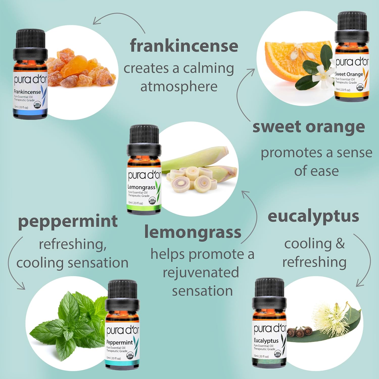 PURA_D'OR_Organic_Perfect10_Essential_Oils_Set_-_10x_10mL_Wood_Box_Aromatherapy_Gift_Set_-_100%_Pure_Therapeutic_Grade_for_Relaxation_and_Wellness_(Lavender,_Peppermint,_Eucalyptus,_Tea_Tree_&_More)