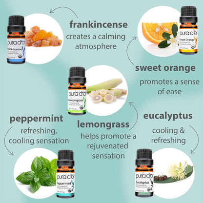 PURA_D'OR_Organic_Perfect10_Essential_Oils_Set_-_10x_10mL_Wood_Box_Aromatherapy_Gift_Set_-_100%_Pure_Therapeutic_Grade_for_Relaxation_and_Wellness_(Lavender,_Peppermint,_Eucalyptus,_Tea_Tree_&_More)