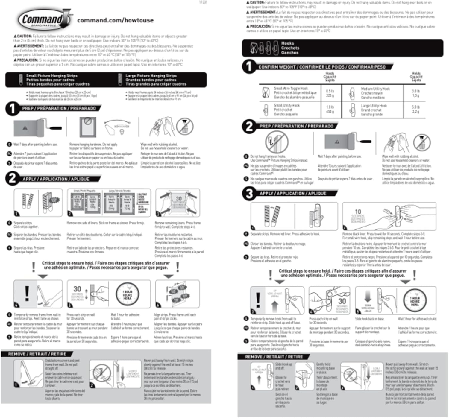 Command_Variety_Pack,_Including_10_Pairs_of_Picture_Hanging_Strips,_6_Wire_Hooks_and_8_Utility_Hooks_for_Hanging_Christmas_Decorations,_Damage_Free_Hanging_Up_to_19_Items_with_Command_Strips,_1_Kit
