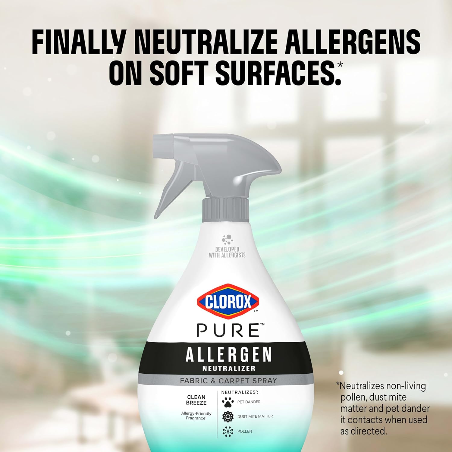 Clorox_PURE_Allergen_Neutralizer_Fabric_and_Carpet_Spray,_Clean_Breeze,_26_Fluid_Ounces