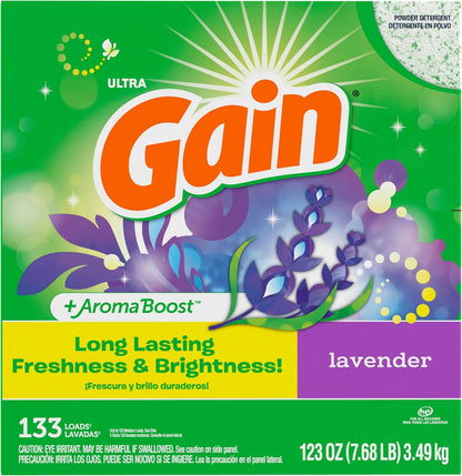 Gain_Powder_Laundry_Detergent,_Lavender_Scent,_133_Loads,_123_OZ