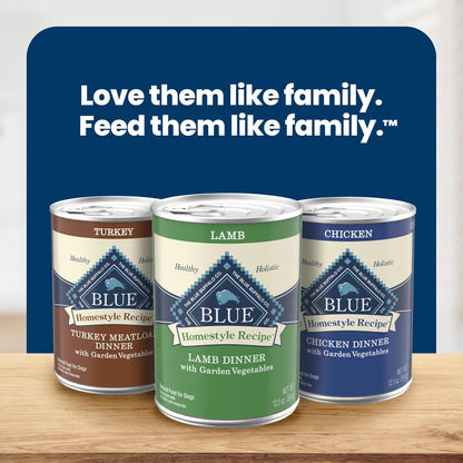 Blue_Buffalo_Homestyle_Recipe_Wet_Dog_Food_Pate_Variety_Pack,_Turkey_Meatloaf_Dinner_&_Lamb_Dinner_with_Garden_Vegetables,_Made_with_Natural_Ingredients,_12.5-oz._Can_(6_Count,_3_of_Each)
