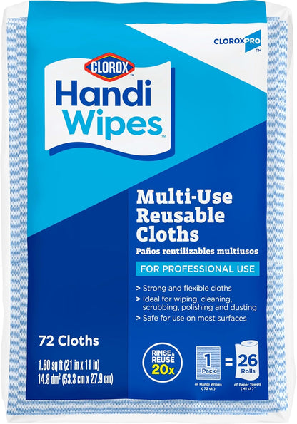 CloroxPro_Clorox_Handi_Wipes_Multi_Use_Reusable_Cloths,_72_Count