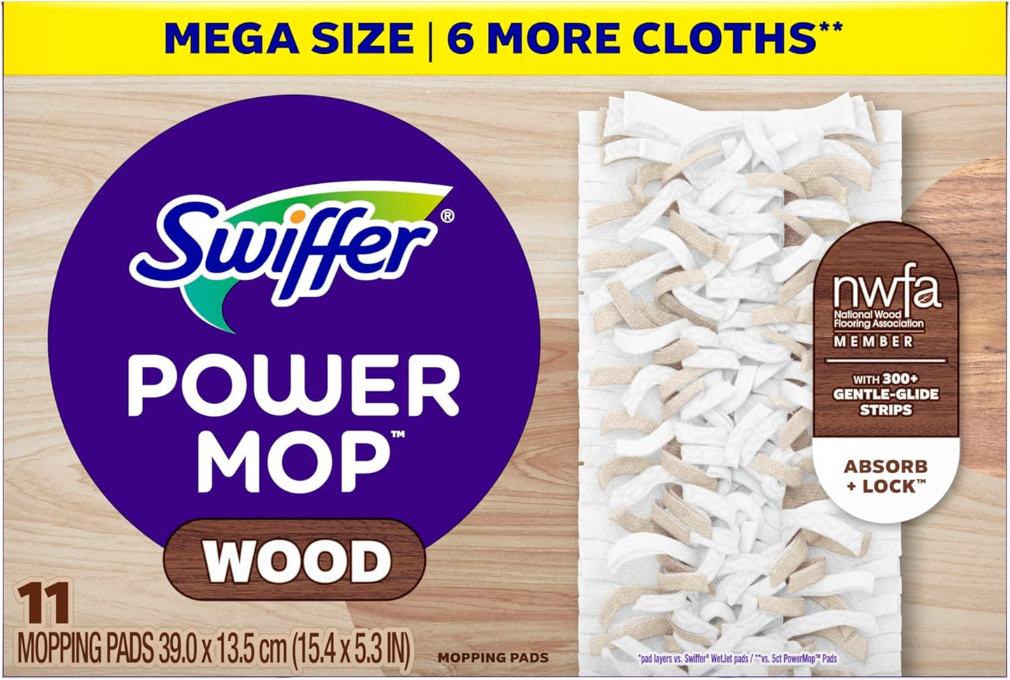 Swiffer_PowerMop_Wood_Mopping_Pad_Refills_for_Floor_Cleaning,_11_Count
