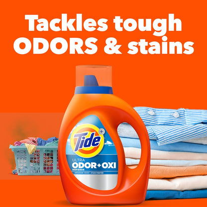 Tide_Ultra_Odor_Defense_Plus_Oxi_Liquid_Laundry_Detergent,_148_fl_oz,_105_Loads,_Advanced_Odor_and_Stain_Fighting_Laundry_Detergent_Liquid