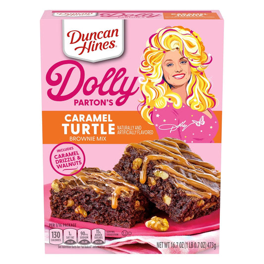 Duncan_Hines_Brownie_Mix,_Caramel_Turtle_Flavored,_Halloween_Baking,_16.7_oz.