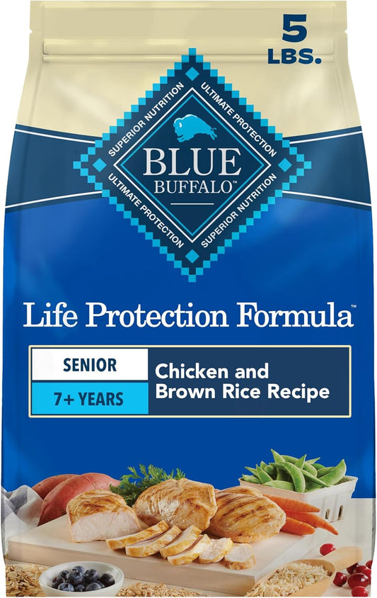 Blue_Buffalo_Life_Protection_Formula_Chicken_&_Brown_Rice_Senior_Dry_Dog_Food,_Supports_Immunity_with_Antioxidant-Rich_LifeSource_Bits,_Promotes_Healthy_Muscle_Development,_Skin_&_Coat_Health,_5_lbs.