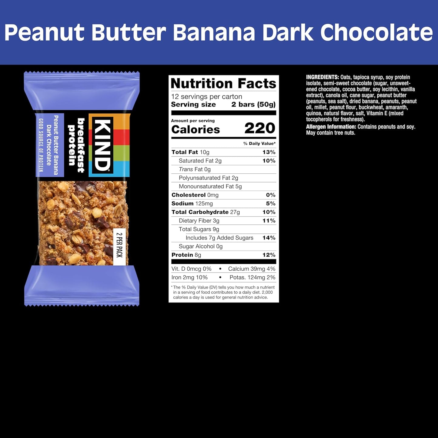 KIND_Breakfast_Protein_Peanut_Butter_Banana_Dark_Chocolate,_8g_Protein,_Gluten_Free,_36_Count
