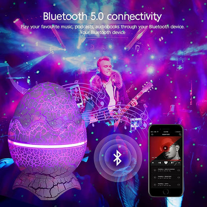 Dinosaur_Egg_Galaxy_Star_Projector_Starry_Light_with_Wireless_Music_Player,_Night_Light_with_White_Noise,_Nebula,Timer_&_Remote_Control_Best_Gift_&_Decoration_for_Children's_and_Adults'_Bedroom