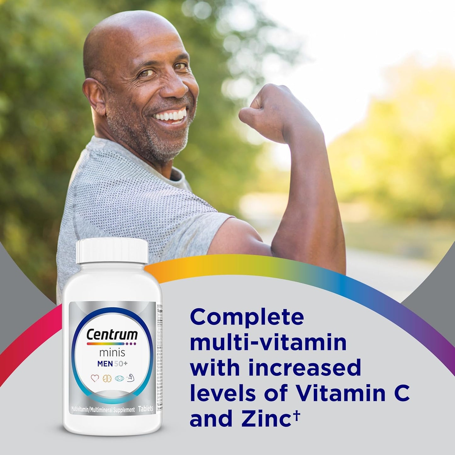Centrum_Minis_Silver_Multivitamin_for_Men_50_Plus,_Multivitamin/Multimineral_Supplement,_Vitamin_D3,_B-Vitamins_and_Zinc,_Non-GMO_Ingredients,_Supports_Memory_and_Cognition_in_Older_Adults_-_280_Ct