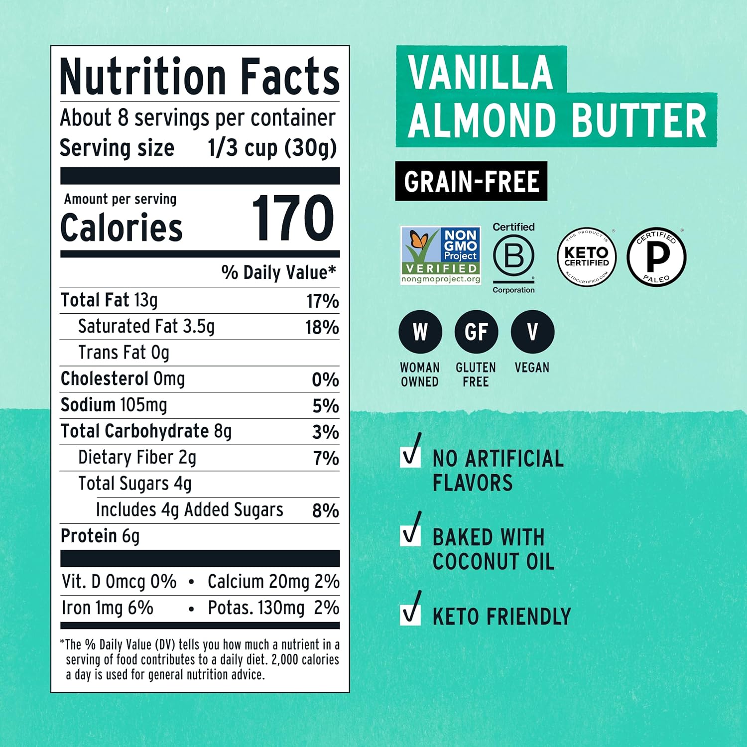 Purely_Elizabeth_Vanilla_Almond_Butter_Keto_Granola,_Made_with_Nuts_and_Seeds,_Grain-Free,_Gluten-Free,_Non-GMO_(8oz_Bag)
