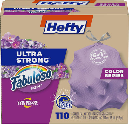 Hefty_Ultra_Strong_13_Gallon_Trash_Bags,_Tall_Kitchen_Trash_Bags_13_Gallon_Size,_Resist_Leaks,_Punctures,_and_Rips,_Continuous_Odor_Control,_Purple,_Fabuloso_Scent,_110_Bags