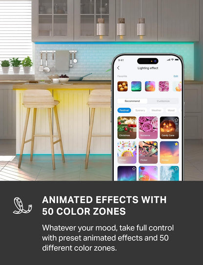 Tapo_TP-Link_RGBWIC_Smart_LED_Light_Strip_16.4Ft,_1000_Lumens,_16M_Dimmable_Colors,_50_Color_Zones,_Works_w/Apple_HomeKit/Alexa/Google_Home,_Sync-to-Sound,_IP44_PU_Coating,_Trimmable_L930-5