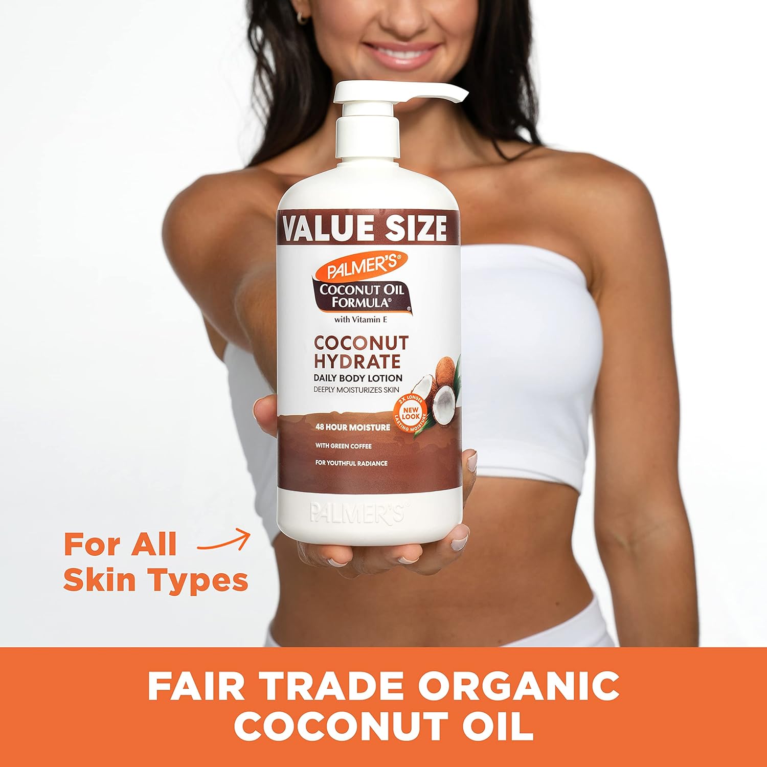 Palmer's_Coconut_Oil_Formula_Body_Lotion_for_Dry_Skin,_Hand_&_Body_Moisturizer_with_Green_Coffee_Extract_&_Vitamin_E,_Value_Size_Pump_Bottle,_33.8_Fl_Oz_(Pack_of_1)