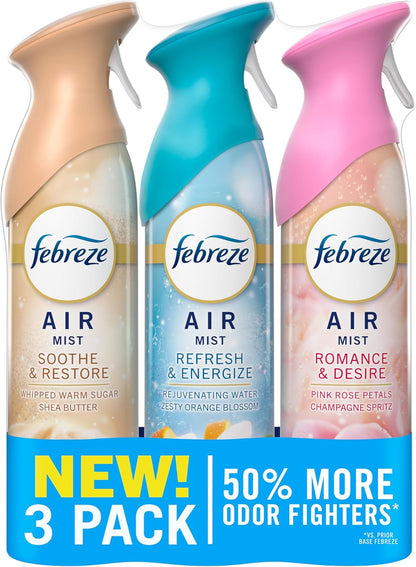 Febreze_Air_Mist,_Air_Freshener,_Odor_Fighting_Room_Spray,_Deodorizer_for_Home_Bathroom_Kitchen_Office_Apartment,_Soothe_&_Restore,_Refresh_&_Energize,_Romance_&_Desire_Variety_Pack,_8.1oz_(Pack_of_3)