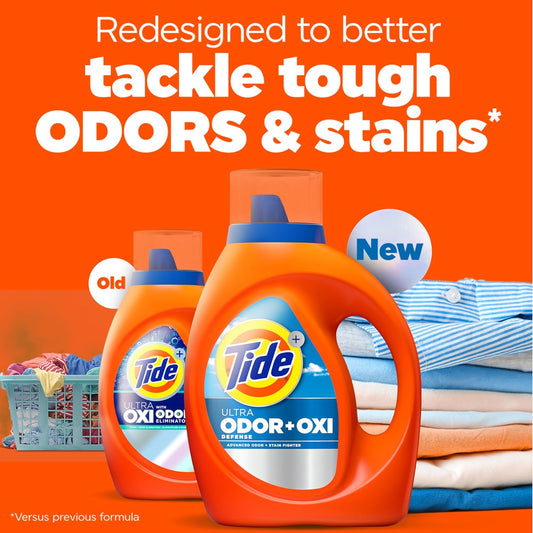 Tide_Ultra_Odor_Defense_Plus_Oxi_Liquid_Laundry_Detergent,_148_fl_oz,_105_Loads,_Advanced_Odor_and_Stain_Fighting_Laundry_Detergent_Liquid