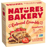 Oatmeal Crumble Various Flavors Bars - Whole Grain Oatmeal Crumble Bars - Pack of 6