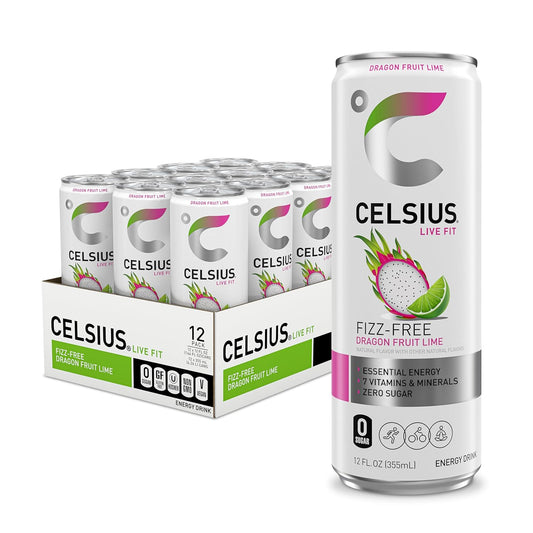 CELSIUS_Fizz_Free_Dragon_Fruit_Lime,_Sugar_Free_Energy_Drink,_12_Fl_Oz_(Pack_of_12)