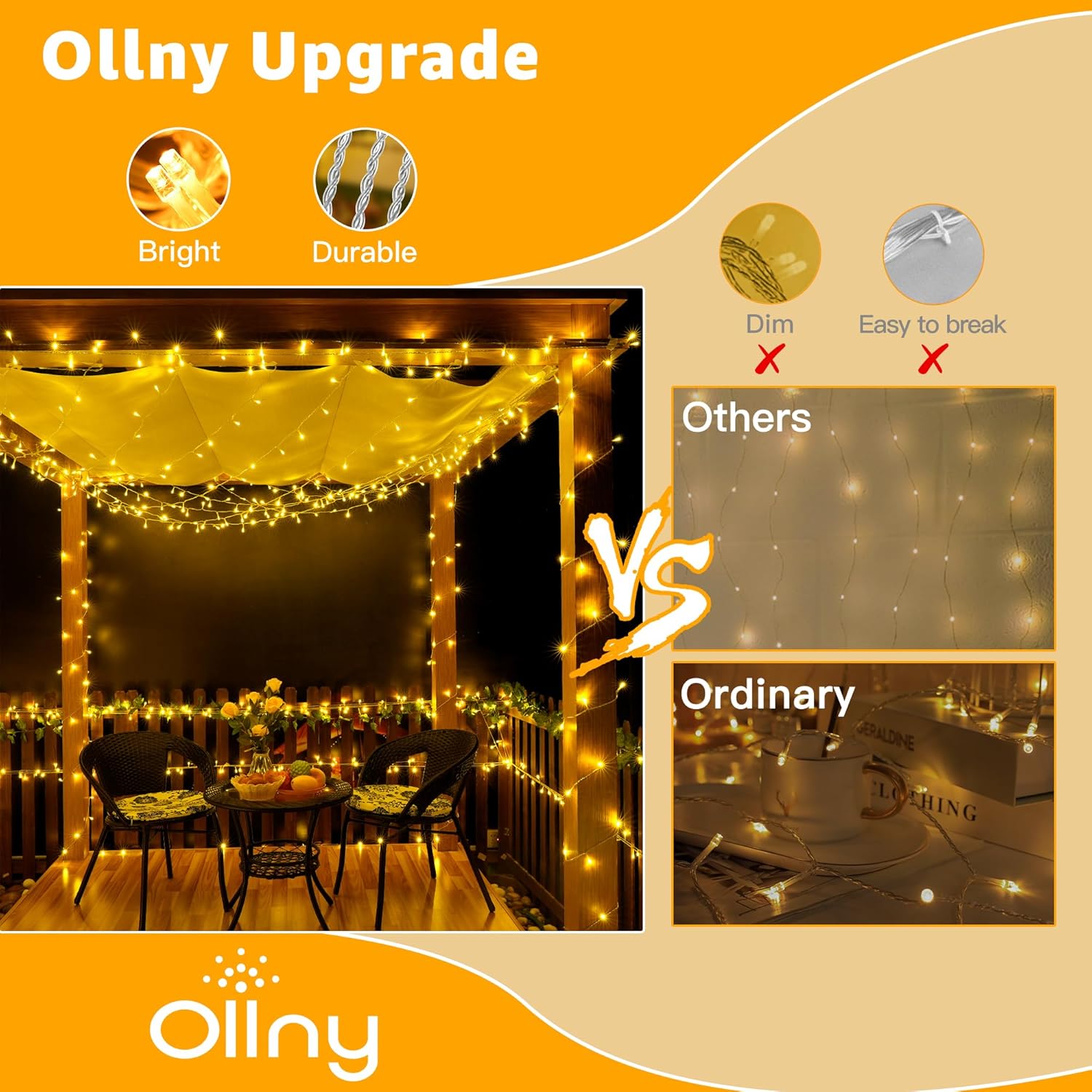 Ollny_120LED_40FT_String_Lights,_Waterproof_Connectable_Christmas_Lights_with_Timer_8_Modes,_Warm_White_Plug_in_Fairy_Light_for_Indoor_Outdoor_Bedroom_Xmas_Tree_Holiday_Party_Decorations