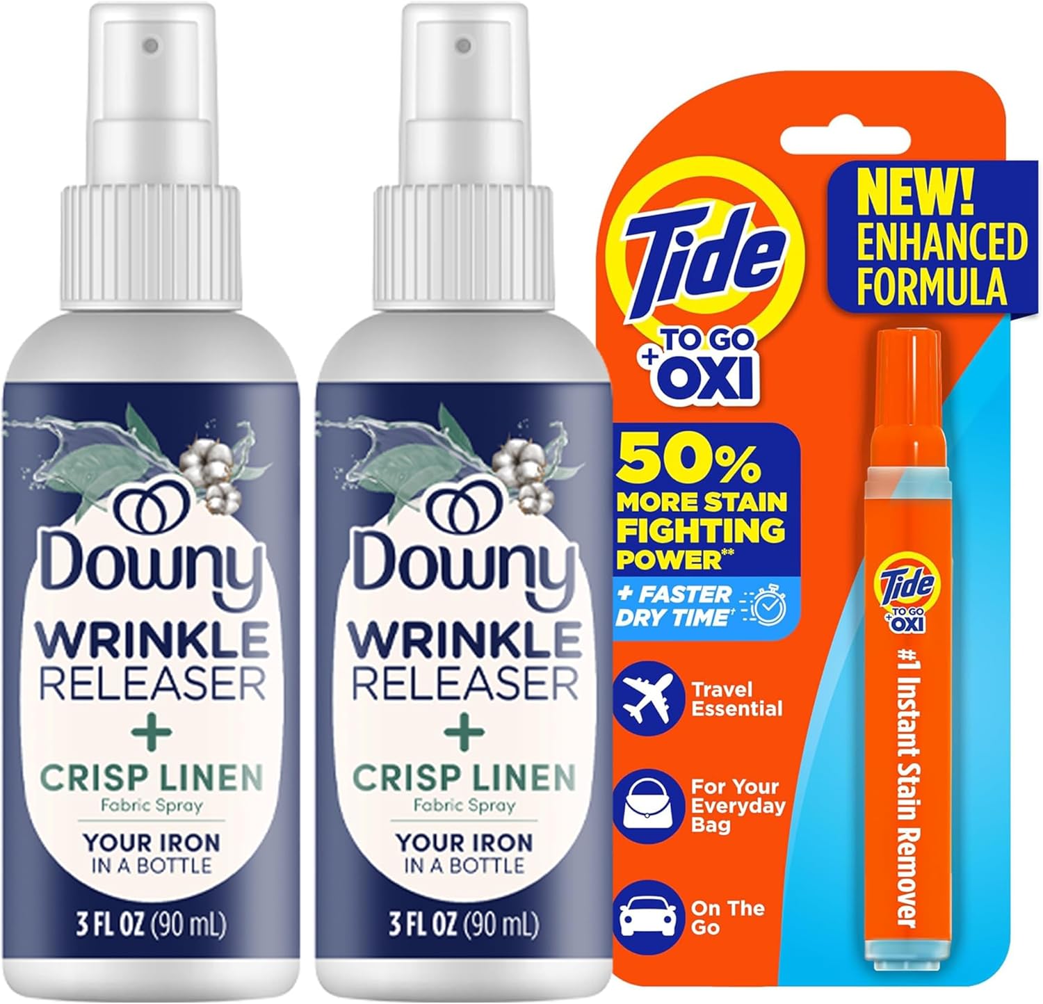 Downy_Wrinkle_Release_Spray_Bundle_w/Bonus_Tide_Pen_Sample_-_3_Pack