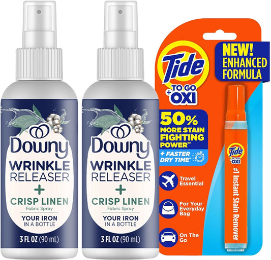 Downy_Wrinkle_Release_Spray_Bundle_w/Bonus_Tide_Pen_Sample_-_3_Pack