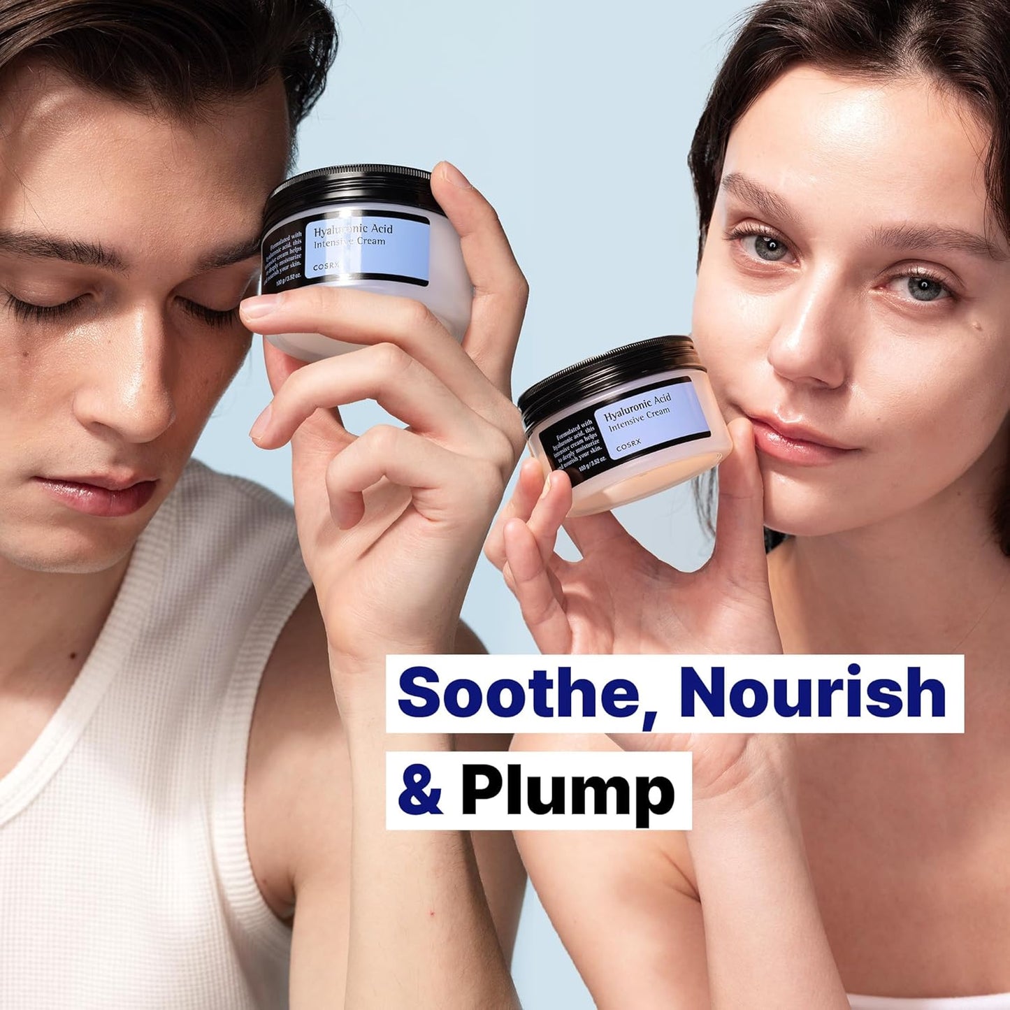 COSRX_Hyaluronic_Acid_Moisturizing_Cream,_Long-lasting_Hydration,_Rich_Moisturizer_for_Sensitive_Skin_3.52_oz_/_100g,_Korean_Skin_Care,_Animal_Testing_Free,_Parabens_Free