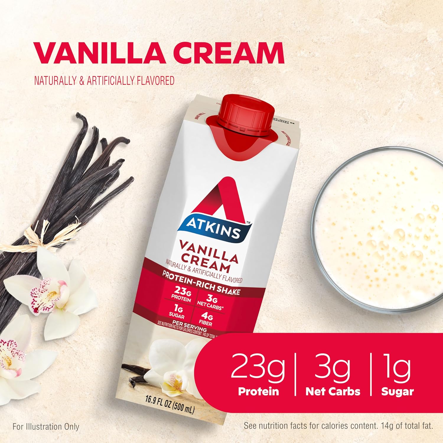 Atkins_Vanilla_Cream_Meal_Size_Protein_Shake,_23g_Protein,_Low_Glycemic,_3g_Carb,_1g_Sugar,_Keto_Friendly