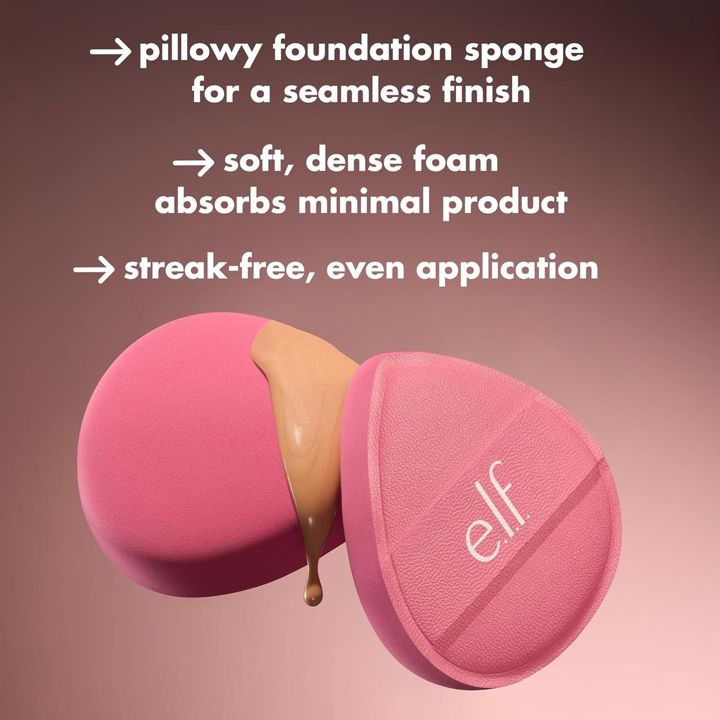 e.l.f._Pillow_Puff_Foundation_Sponge,_Bouncy,_Ultra-Soft_Foam_Makeup_Sponge_For_Liquid_Foundation,_Creates_An_Airbrushed_Finish,_Vegan_&_Cruelty-Free