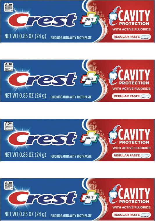 Crest_Cavity_Protection_Regular_Toothpaste,_Travel_Size_.85_oz._(24g)_-_Pack_of_4