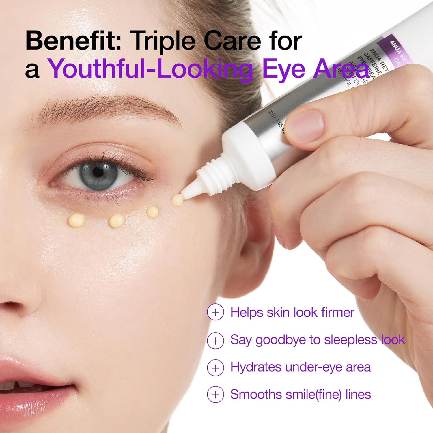 Anua_Retinol_0.1_Caffeine_Revitalizing_Eye_Cream,_Lightweight_Formula_for_Dark_Circles_&_Puffiness,_Hydrating_for_Sensitive_Skin,_Korean_Skincare,1.05_fl_oz