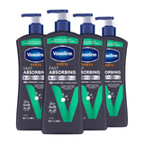 Vaseline Men's Healing Moisture Hand & Body Lotion For Dry or Cracked Skin Fast Absorbing Non-Greasy Lotion for Men 20.3 oz