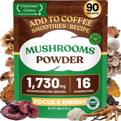 Venture_Pal_16_in_1_Adaptogenic_Mushroom_Powder_-_1,730mg_Mushroom_Coffee_Alternative_with_Ashwagandha,_Lion’s_Mane,_Chaga_&_More_|_100%_Fruiting_Bodies_|_Support_Immune,_Focus_&_Energy_(90_Servings)