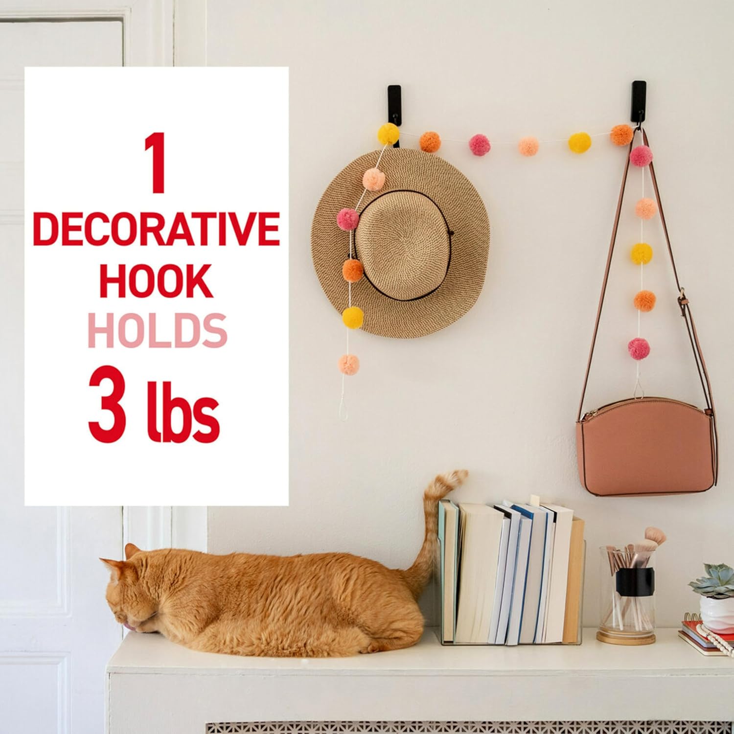 Command_Medium_Matte_Black_Wall_Hook,_2_Coat_Hooks_and_4_Strips,_Damage-Free_Hanging_with_Adhesive,_No_Tools_Great_for_Hanging_Home_Decor,_Holds_up_to_3_lb