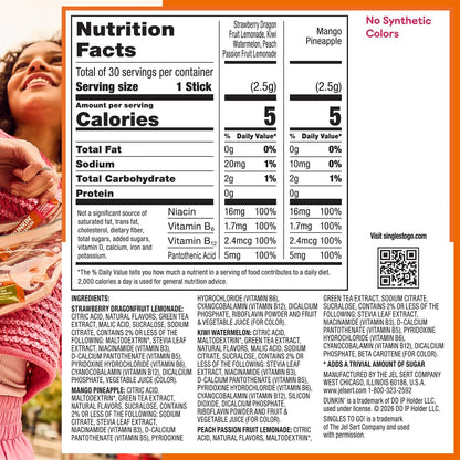Dunkin’_Zero_Sugar_Refreshers_Singles_To_Go!_Powdered_drink_mix_packets,_30_Ct_Variety_Pack,_30_Single_serve_Packets_per_Box_(30_servings),_Energy_from_Green_Tea,_aspartame-free,_no_synthetic_colors,_naturally_and_artificially_flavored,_just_add_water