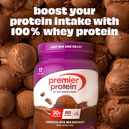 Premier_Protein_Powder,_Chocolate_Milkshake,_30g_Protein,_No_Added_Sugar,_100%_Whey_Protein,_Keto_Friendly,_Soy_&_Gluten_Free,_24.5_oz_(17_Servings)