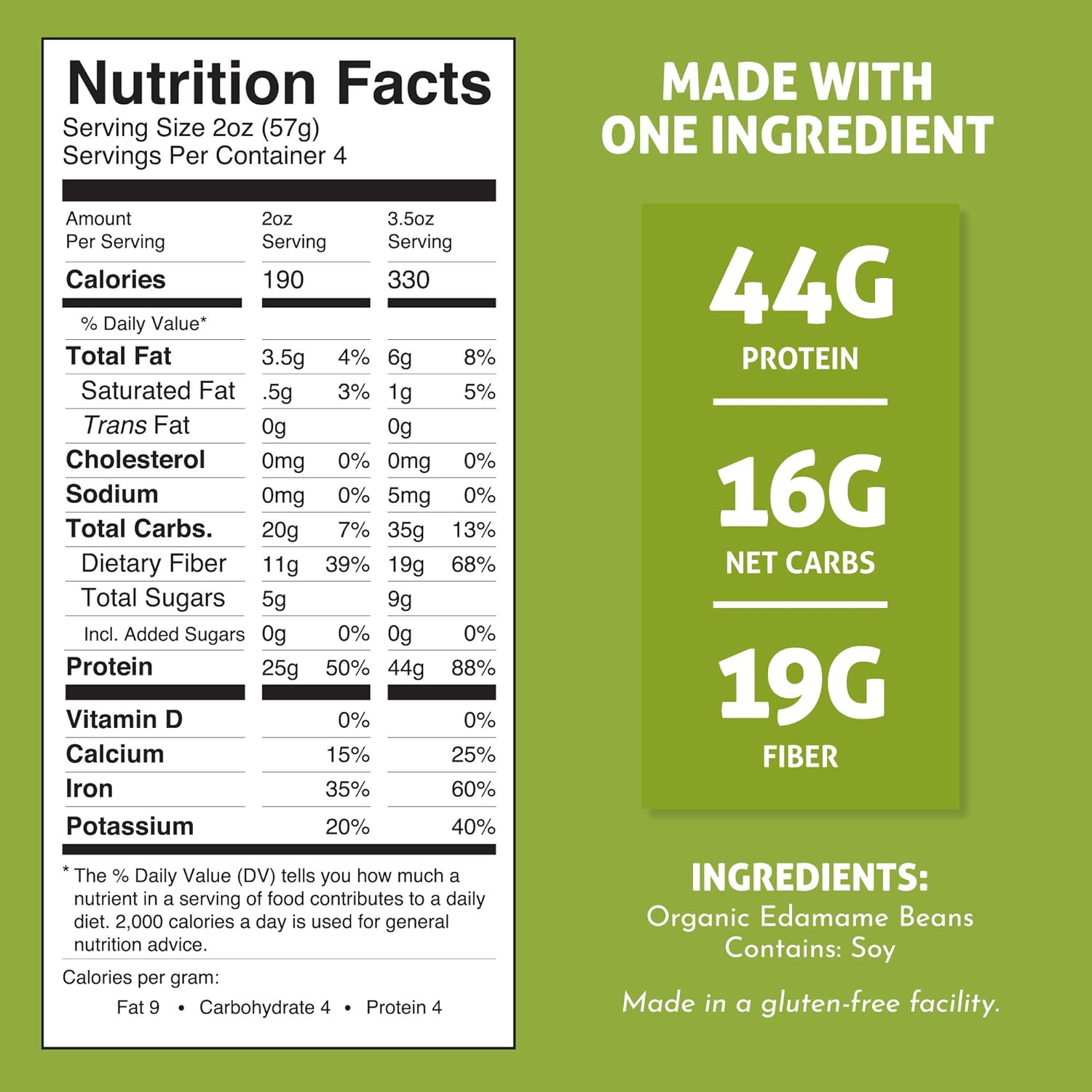 The_Only_Bean_-_Organic_Edamame_Fettuccine_Pasta_-_High_Protein,_Keto_Friendly,_Gluten-Free,_Vegan,_Non-GMO,_Kosher,_Low_Carb,_Plant-Based_Bean_Noodles_-_8_oz_(1_Pack)