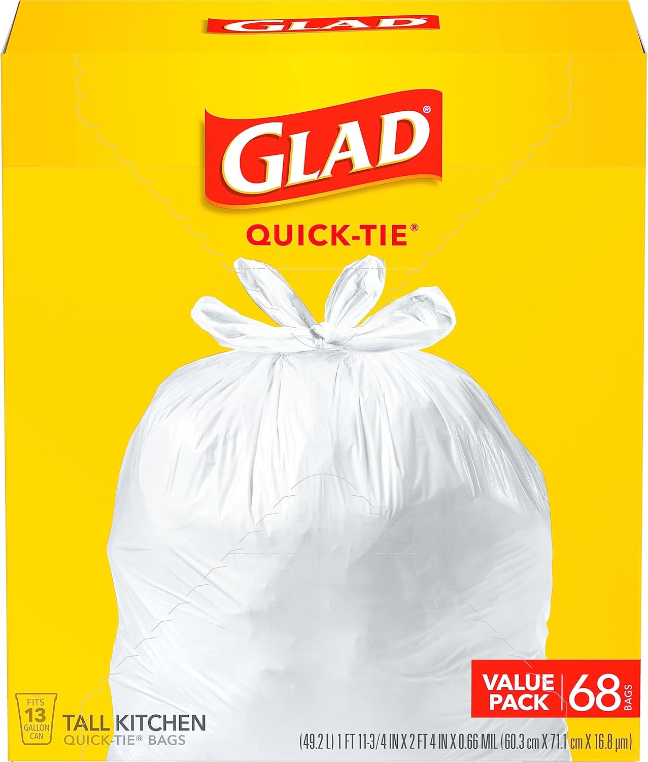 Glad_Tall_Kitchen_Trash_Bags_13_Gallon,_Unscented_Garbage_Bags,_Quick-Tie,_68_Count