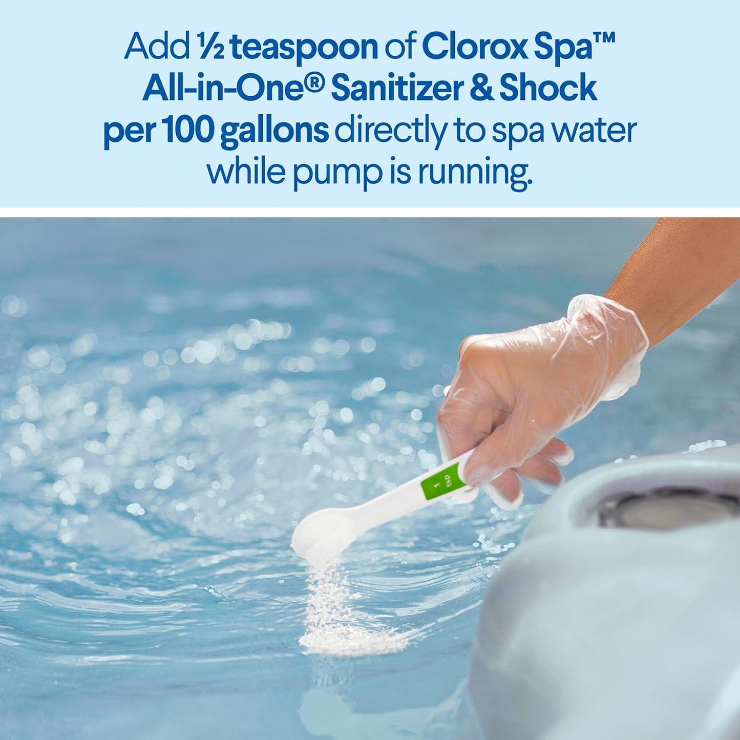 Clorox®_Pool&Spa™_Spa_Water_All-in-One_Sanitizer_&_Shock,_Destroys_Contaminants,_Clears_Cloudy_Water,_2LB_(Pack_of_1)