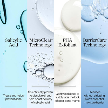 Neutrogena_Evenly_Clear_Acne_Cleanser_with_2%_Salicylic_Acid_&_2%_PHA_Exfoliant,_Gentle_Foaming_Face_Wash_Clears_Clogged_Pores_&_Blackheads_While_Visibly_Fading_Look_of_Post-Acne_Marks,_9.1_fl._oz