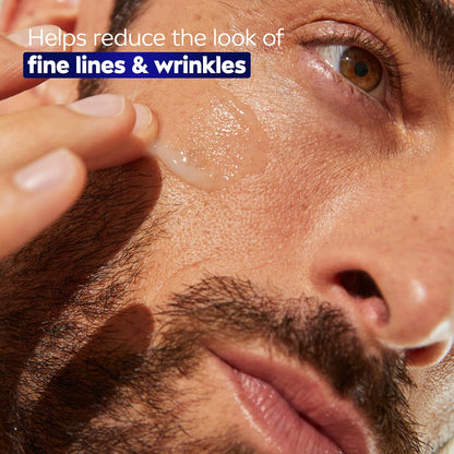 NIVEA_MEN_Age_Defense_Instant_Hydrating_Face_Serum_for_Dry_Skin,_With_Pro-Retinol_and_Hyaluronic_Acid,_Facial_Serum_Helps_Reduce_Look_of_Fine_Lines_and_Wrinkles,_1.7_Fl_Oz_Bottle