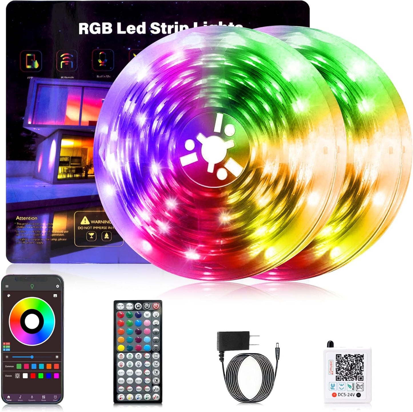 Led_Lights_for_Bedroom,_200FT_(2_Rolls_of_100FT)_RGB_Led_Strip_Lights_Sync_with_Music,_Smart_App_Controlled_Strip_Lights_for_Bedroom_with_Remote,_Ideal_Lights_for_Room_Party_and_Home_Decor