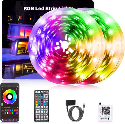 Led_Lights_for_Bedroom,_200FT_(2_Rolls_of_100FT)_RGB_Led_Strip_Lights_Sync_with_Music,_Smart_App_Controlled_Strip_Lights_for_Bedroom_with_Remote,_Ideal_Lights_for_Room_Party_and_Home_Decor