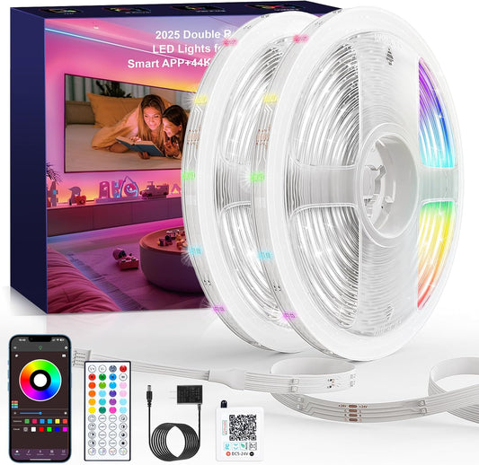 LED_Lights_for_Bedroom,_2025_Double_Row_100FT_960LEDs_RGB_Strip_Lights_Music_Sync_Color_Changing_LED_Lights,_APP+44Key_Remote_Control_Timed_Dimming_for_Bedroom_Home_Decor(2Rollsof50FT)
