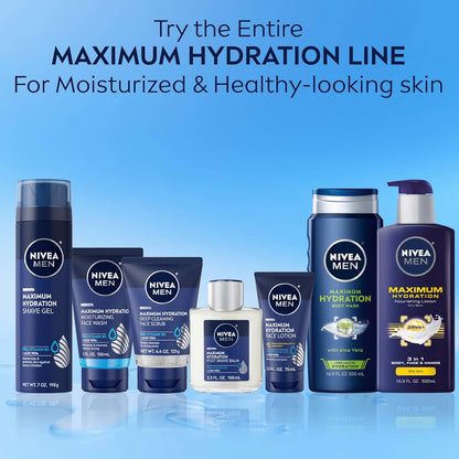 NIVEA_MEN_Maximum_Hydration_Face_Wash,_Face_Wash_with_Provitamin_B5_and_Aloe_Vera,_Refreshes_and_Cleanses_without_Drying,_5_Fl_Oz_Tube