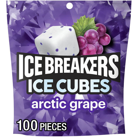 ICE_BREAKERS_Ice_Cubes_Arctic_Grape_Flavored_Sugar_Free_Chewing_Gum_Pouch,_8.11_oz_(100_Pieces)