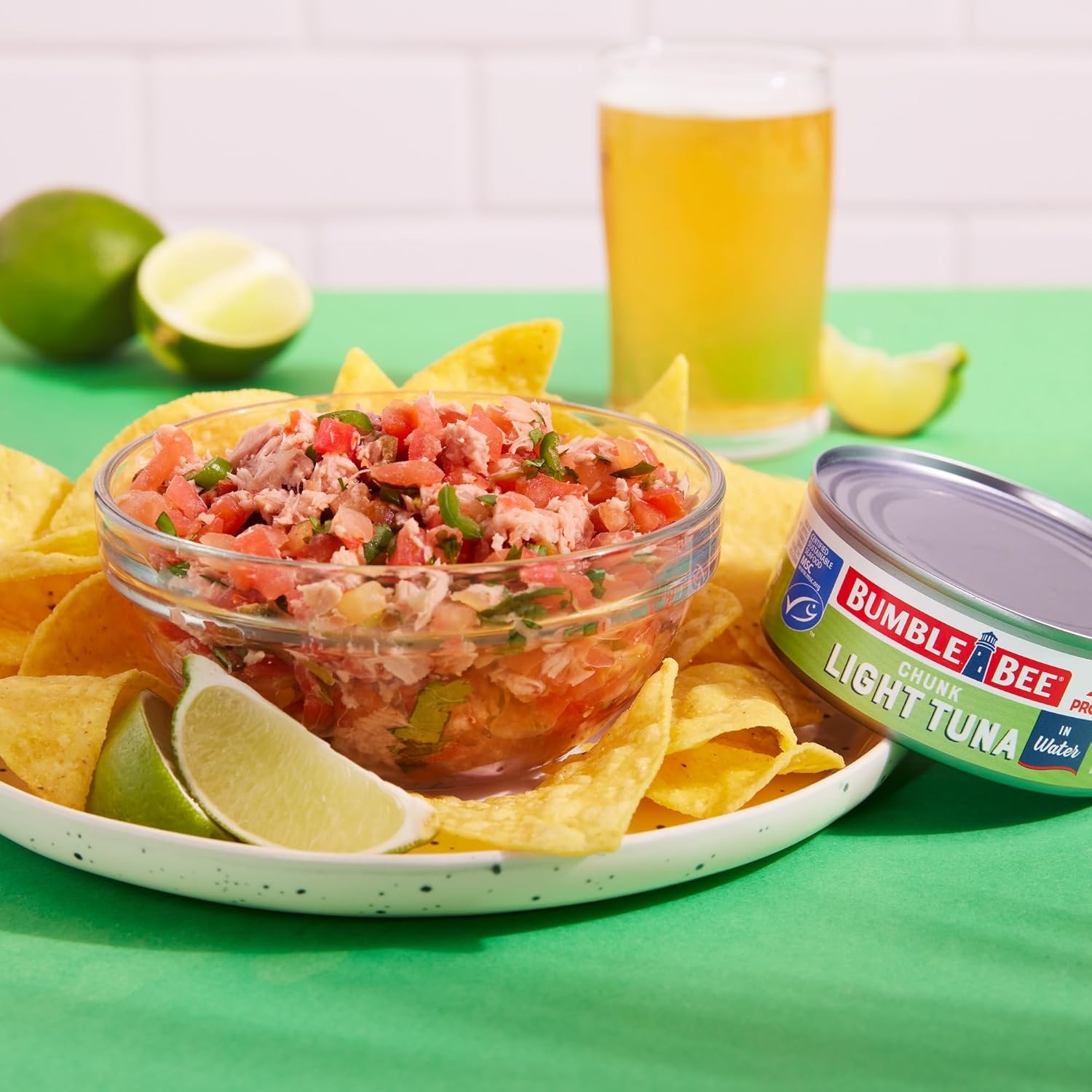 Bumble_Bee_Chunk_Light_Tuna_In_Water,_5_oz_Cans_(Pack_of_10)_-_Wild_Caught_Skipjack_Tuna_-_23g_Protein_Per_Serving_-_MSC_Certified_Sustainable_Seafood,_Non-GMO,_Gluten_Free,_Kosher