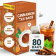 Cinnamon Tea - 80 Tea Bags (Pack of 2)