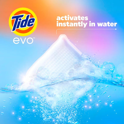 Tide_evo_Original_Scent_Laundry_Detergent_Fiber_Tiles_Works_on_100%_of_Common_Stains_Safe_for_All_Machines_and_Water_Conditions_Concentrated_HE_Compatible_Clean_and_Instant_Dissolve,_42_Count